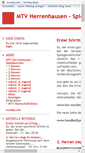 Mobile Screenshot of berichte.mtv-herrenhausen.de